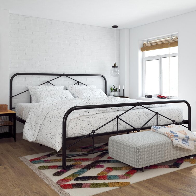 Metal farmhouse deals bed